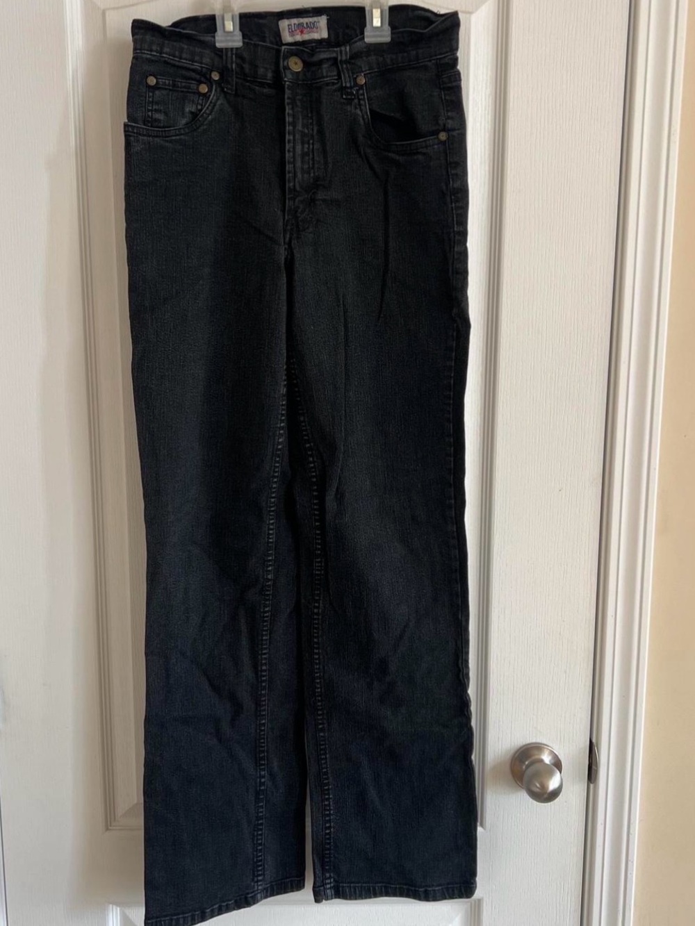 Eldorado Denim Company Black Jeans with Red Star Tag